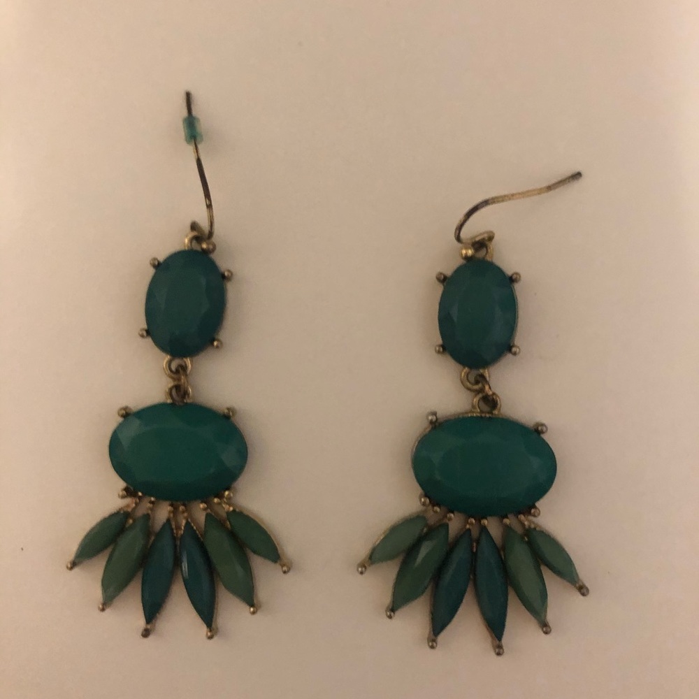 Earrings turquoise costume jewelry